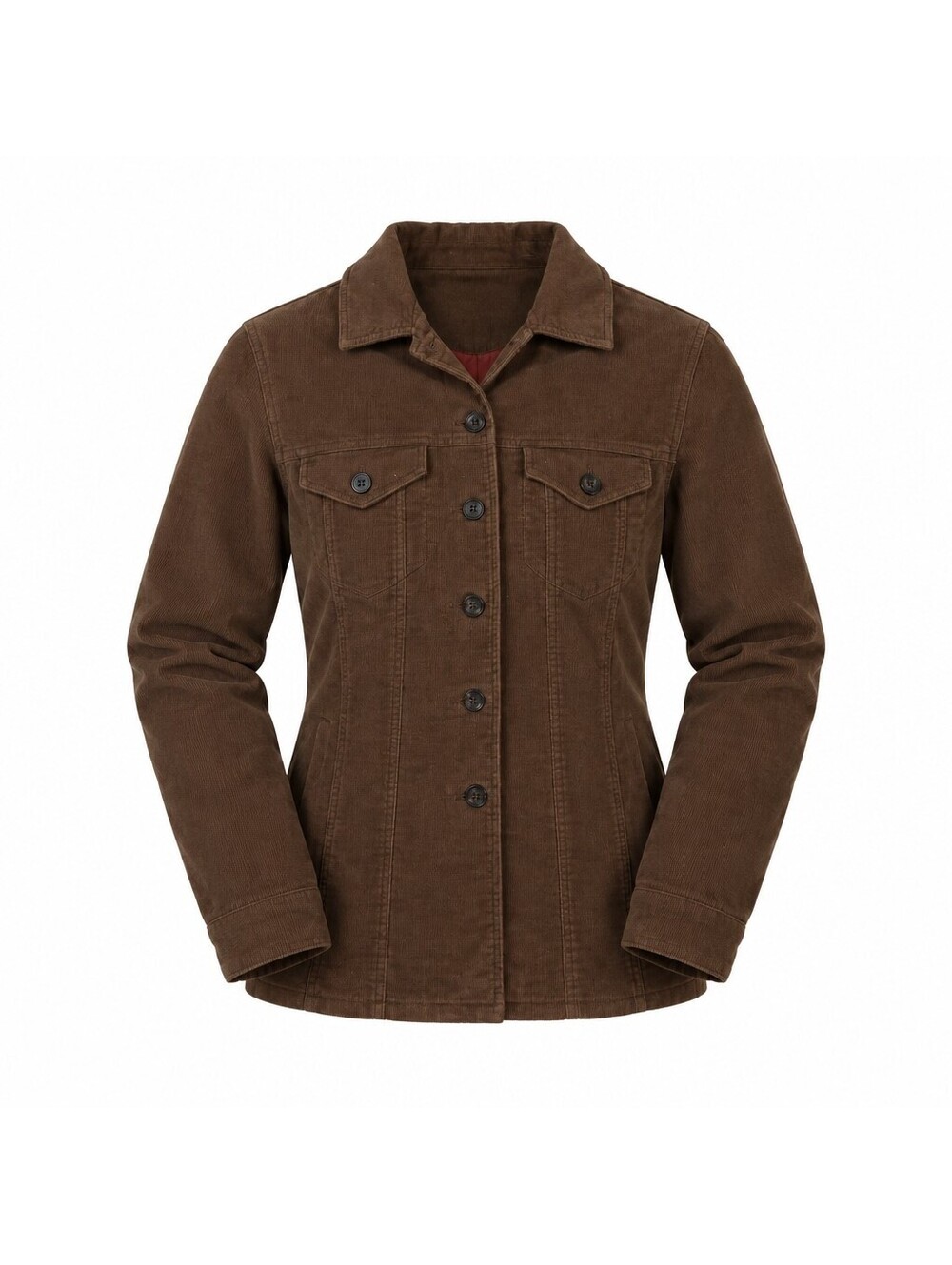 Harold's Brown Cotton Jacket Size 6